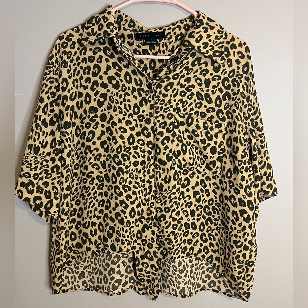 Cheetah Print Top
